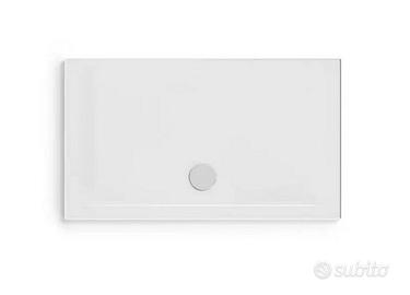 Piatto doccia 80x120 dolomite, ceramica bianco