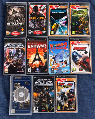 Lotto giochi psp