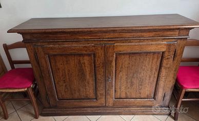 Credenza in noce legno massello