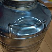 contenitore olio inox 30 litri 