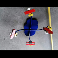 Bastone tenda e lampadario con aerei