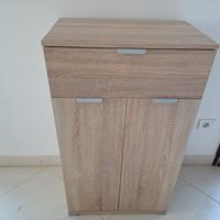 Mobiletto con due ante e cassetto