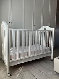 Lettino Marca ERBESI mod. "Dolce Lettino Bianco"