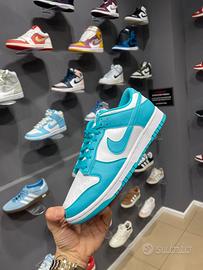 Nike dunk azzurra