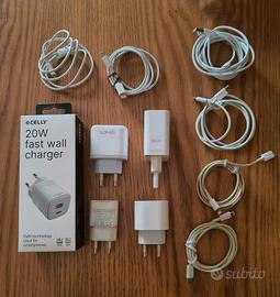 alimentatori e cavi per smartphone e pc 