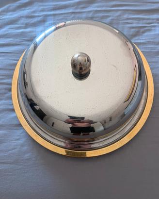 Servizio da portata vintage con cloche