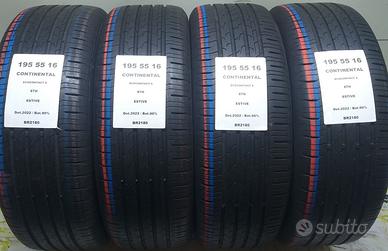 4 GOMME 195 55 16 CONTINENTAL BR2180
