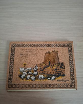Cartoline in Sughero Sardegna - Lotto 5 pezzi