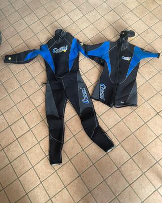 Muta completa Cressi taglia M3