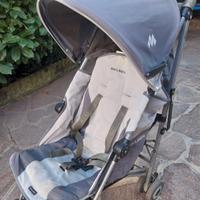 Passeggino MACLAREN grigio chiaro e scuro