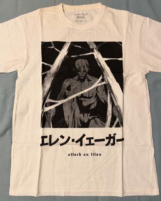 T-Shirt Bianca Attack on Titan Pull&Bear S