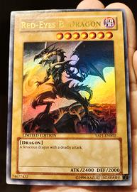 drago nero occhi rossi 