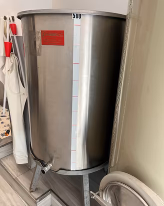 Botte acciaio inox da 500 litri