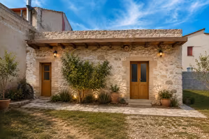 Indipendente con giardino da ristrutturare