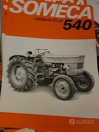 Brochure deplian someca fiat trattori mietitrebbie