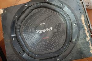 subwoofer Sony xplod+amplificatore