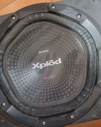 subwoofer Sony xplod+amplificatore