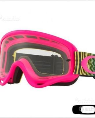 Oakley o-frame mx shockwave pink trasparente