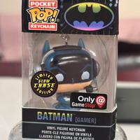 Funko Pocket Pop! Batman (Gamer) -Chase Glow Editi