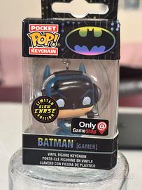 Funko Pocket Pop! Batman (Gamer) -Chase Glow Editi