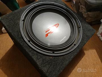 Subwoofer alpine type R15 da 38 car audio
