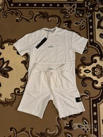 Completo Stone Island – T-shirt + Shorts