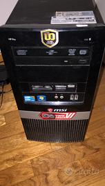 Computer  fisso desktop memoria ssd 8 gb ram