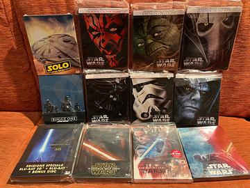 Star Wars Saga: 11  Steelbook +1 BOX Bluray + 3D