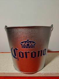 Secchiello Ghiaccio Birra Corona in Metallo