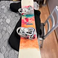 Tavola Snowboard Drake + scarponi + attacchi