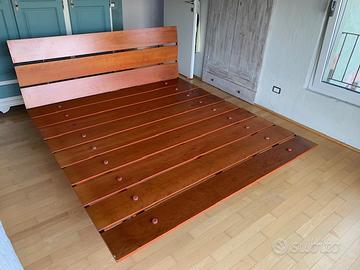 Letto matrimoniale Flou Tadao Vico Magistretti