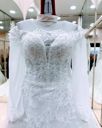 Abito da sposa principessa in pizzo