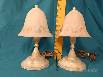 Coppia lampade Vintage