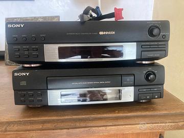 Stereo a colonna SONY -  lettore cd + radio