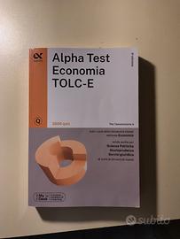 Alpha Test Economia TOLC-E