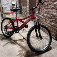 bici mountain bike silver star bambino bambina