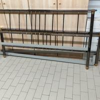 contorno letto in ottone 