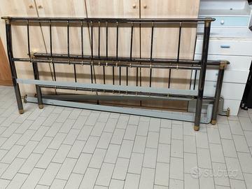 contorno letto in ottone 