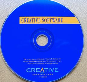 CD-ROM Creative Sound Blaster Driver Audio 1713320