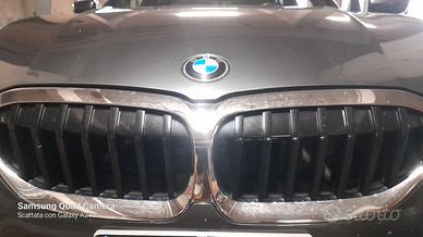 Griglia anteriore nero cromato per BMW 