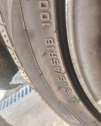 gomme Mirage 245 /45 /18  4 stagioni nuove