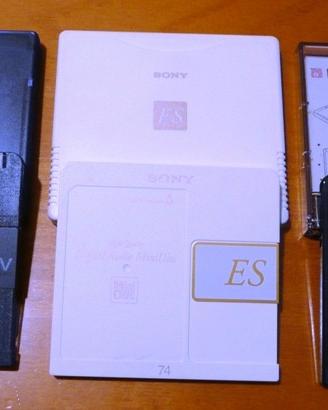 Minidisc Sony, Basf, Tdk, Fuji, Jvc e altre marche