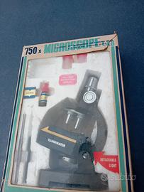 microscopio vintage