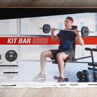 Panca Pesi Regolabile + Bilanciere e Manubri