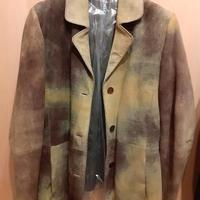 Giacca camoscio vintage taglia 44
