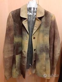 Giacca camoscio vintage taglia 44