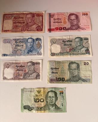 Banconote Thailandia lotto 1