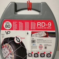 Catene da neve Rd 9 mm misura 80 nuove