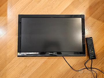 TV Monitor Hannspree 24 pollici + decoder
