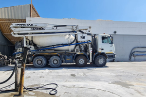 CIFA Astra HD7 84/38 con Betonpompa Sermac 4z28